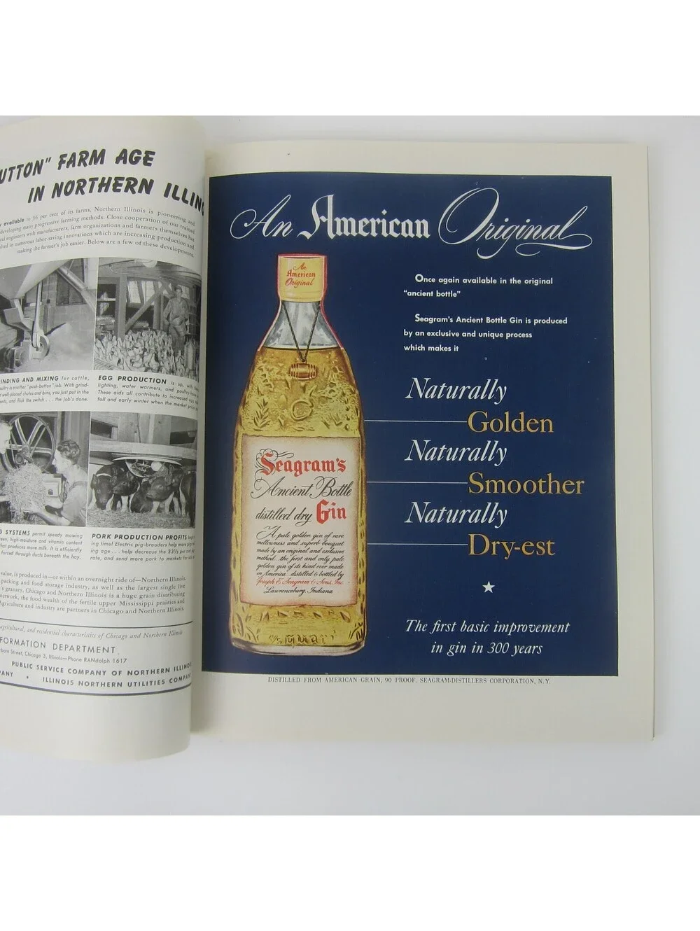 Vintage FORTUNE Magazine May 1948 Packard, Buick , Cadillac, Jeep, Seagram's Ads